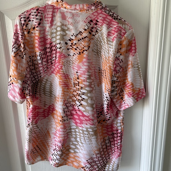 Alia Button Up Top size 12 - Picture 3 of 3